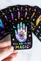 "You are Pure Magic" Holographic Vinyl Sticker