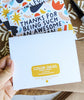 "Thanks for being such an awesome human" Eco-Friendly Thank You Cards