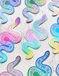 Celestial Snake Holographic Sticker