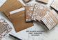 "Thanks for being such an awesome human" Eco-Friendly Kraft Thank You Cards