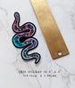 Holographic Vinyl Celestial Snake Sticker