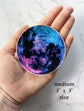 Colorful Full Moon Sticker Vinyl Sticker
