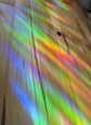 "Healing is not Linear" Rainbow Suncatcher Sticker