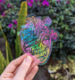 "You are worthy of every beautiful dream in your heart" Suncatcher Sticker