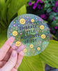 "Embrace Little Moments of Joy" Suncatcher Sticker