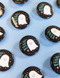 "You got this, boo!" Happy Ghost Mini Button Pin 1.25"