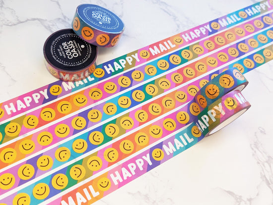 Happy :) Mail Washi Tape