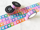 Cute Little Rainbow Hearts Washi Tape