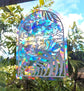 LARGE "Be gentle with yourself as you grow" Suncatcher