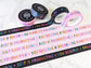 Gentle Reminders Colorful Rainbow Washi Tape