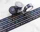 Healing Affirmations Washi Tape with Holographic Foil