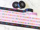 Colorful Gentle Reminders Healing Affirmations Washi Tape