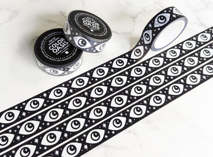 Black and White Celestial Washi Tape Collection