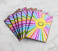 Happy Rainbow Sun Eco-Friendly Greeting Cards