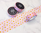 Cute Daisies Washi Tape in Black or Pink